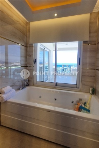 Роскошная двухуровневая квартира с дизайнерским ремонтом на 11-м этаже с мансардой, в новом жилом комплексе, построенном в 2022 году-id-5839-фото-16