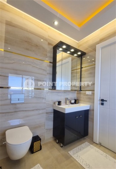 Роскошная двухуровневая квартира с дизайнерским ремонтом на 11-м этаже с мансардой, в новом жилом комплексе, построенном в 2022 году-id-5839-фото-17