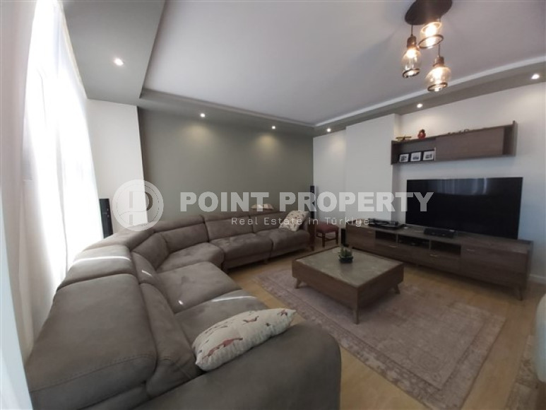 Меблированная квартира с тремя спальнями, 135м², у моря в Махмутларе, Алания-id-1457-фото-2