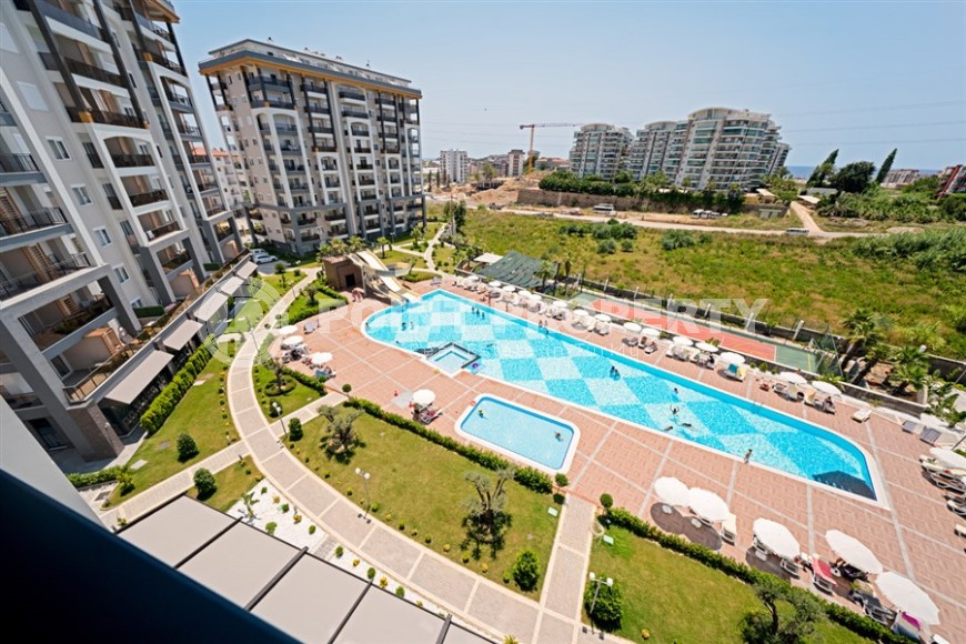 Новая меблированная квартира 1+1, общей площадью 48 м2, в современном жилом комплексе, в районе Авсаллар-id-5843-фото-7