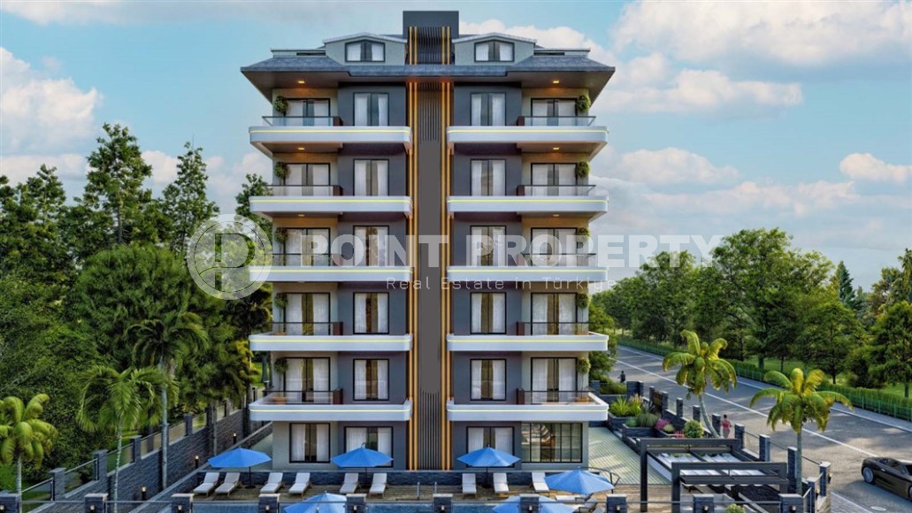Апартаменты в жилом комплексе на этапе строительства, с возможностью оформления вида на жительство в Турции-id-5844-фото-1
