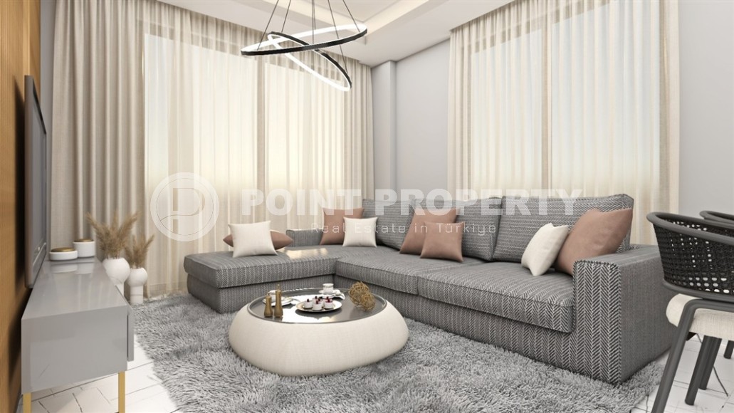 Апартаменты в жилом комплексе на этапе строительства, с возможностью оформления вида на жительство в Турции-id-5844-фото-2