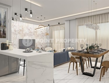 Apartments in a residential complex under construction, with the possibility of obtaining a residence permit in Turkey-id-5844-photo-3