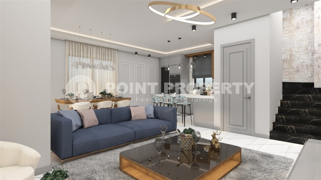 Апартаменты в жилом комплексе на этапе строительства, с возможностью оформления вида на жительство в Турции-id-5844-фото-4