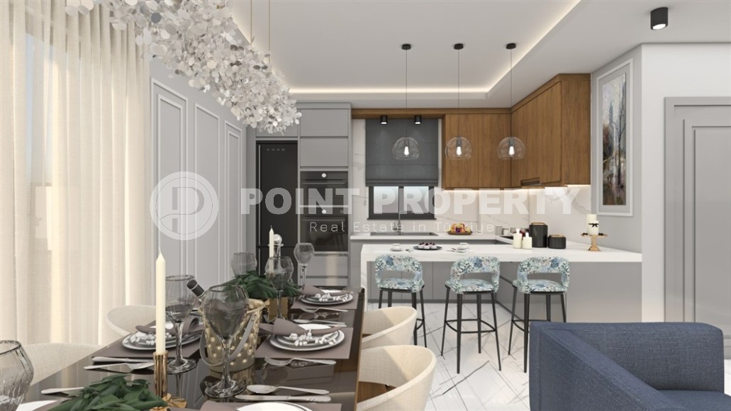 Апартаменты в жилом комплексе на этапе строительства, с возможностью оформления вида на жительство в Турции-id-5844-фото-5