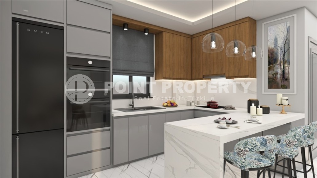 Апартаменты в жилом комплексе на этапе строительства, с возможностью оформления вида на жительство в Турции-id-5844-фото-6