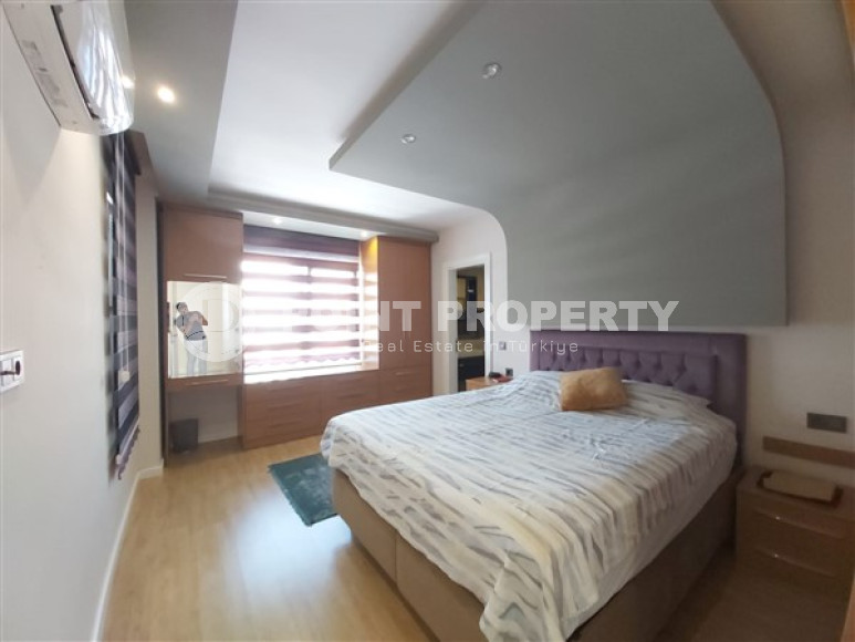 Меблированная квартира с тремя спальнями, 135м², у моря в Махмутларе, Алания-id-1457-фото-9