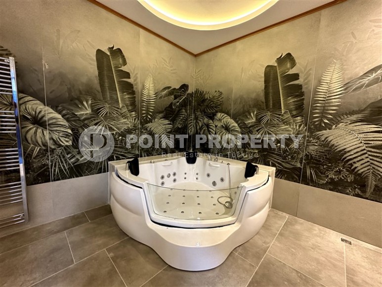 Luxurious three-storey villa with a swimming pool and garden, in a prestigious area of Alanya - Tepe-id-5851-photo-6