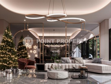 Компактная квартира с двумя спальными комнатами, в престижном районе Аланьи - Верхняя Оба-id-5852-фото-2