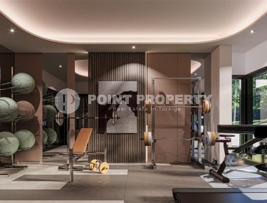 Компактная квартира с двумя спальными комнатами, в престижном районе Аланьи - Верхняя Оба-id-5852-фото-4