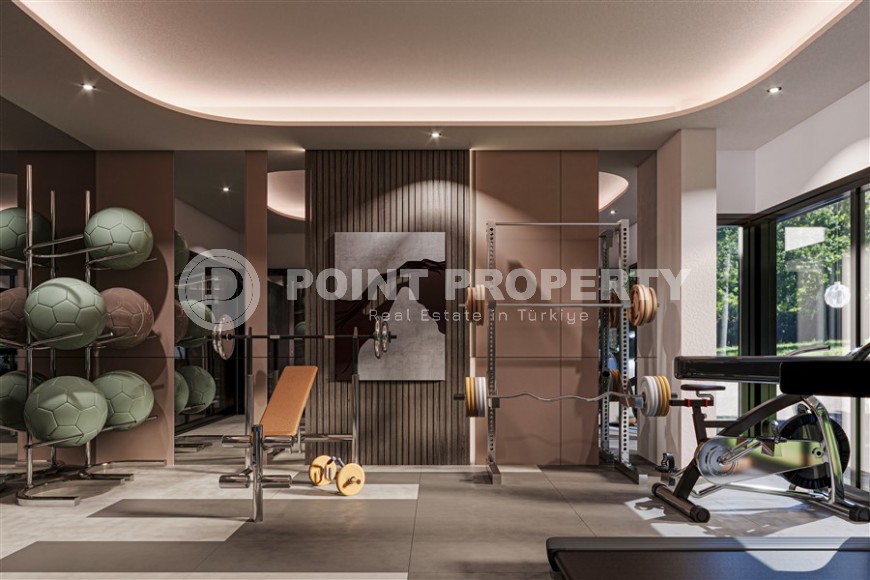 Компактная квартира с двумя спальными комнатами, в престижном районе Аланьи - Верхняя Оба-id-5852-фото-4