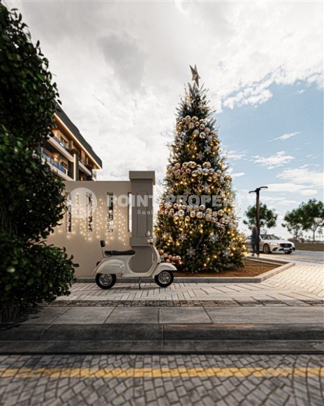 Компактная квартира с двумя спальными комнатами, в престижном районе Аланьи - Верхняя Оба-id-5852-фото-15