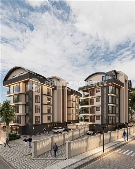 Компактная квартира с двумя спальными комнатами, в престижном районе Аланьи - Верхняя Оба-id-5852-фото-16