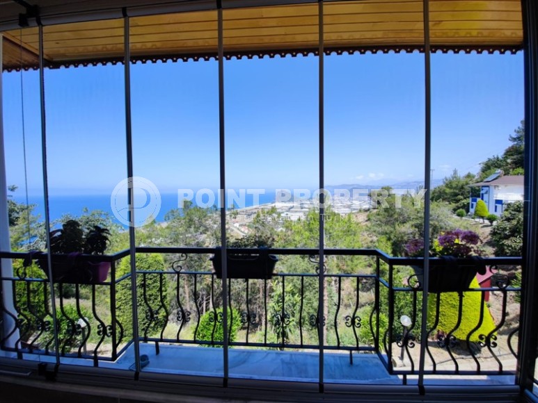 New two-storey villa with panoramic sea views, in a picturesque, ecologically clean area of Alanya - Gazipasa-id-5856-photo-9