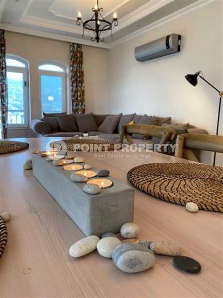 Комфортабельная квартира с панорамным видом на море, в самом сердце Аланьи, в районе Кале-id-5858-фото-3