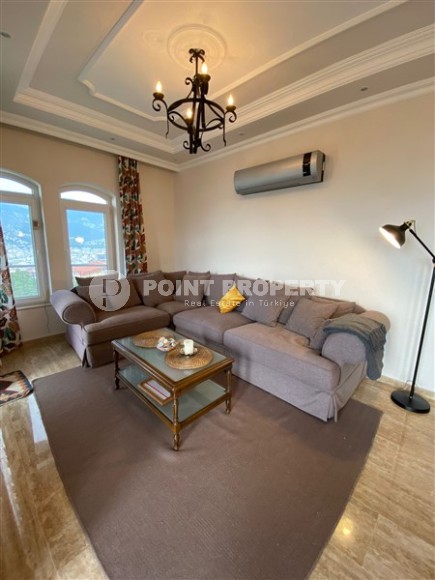 Комфортабельная квартира с панорамным видом на море, в самом сердце Аланьи, в районе Кале-id-5858-фото-4