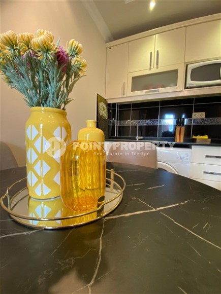 Компактная, готовая к проживанию квартира 1+1, общей площадью 45 м2, в самом центре Аланьи-id-5794-фото-12