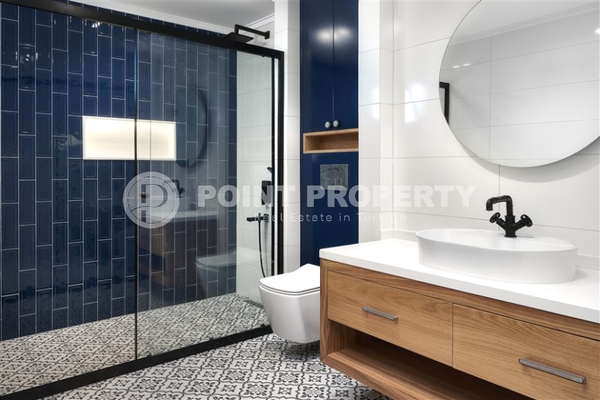 Luxury 4+2 villa with an area of 235 m2 with a private garden plot and a swimming pool in the Kargicak area-id-1012-photo-13