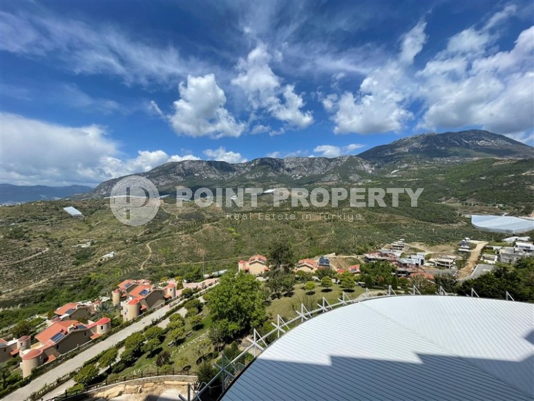 Панорамная квартира с роскошным видом на горы, в престижном районе Аланьи - Каргыджак-id-5863-фото-12