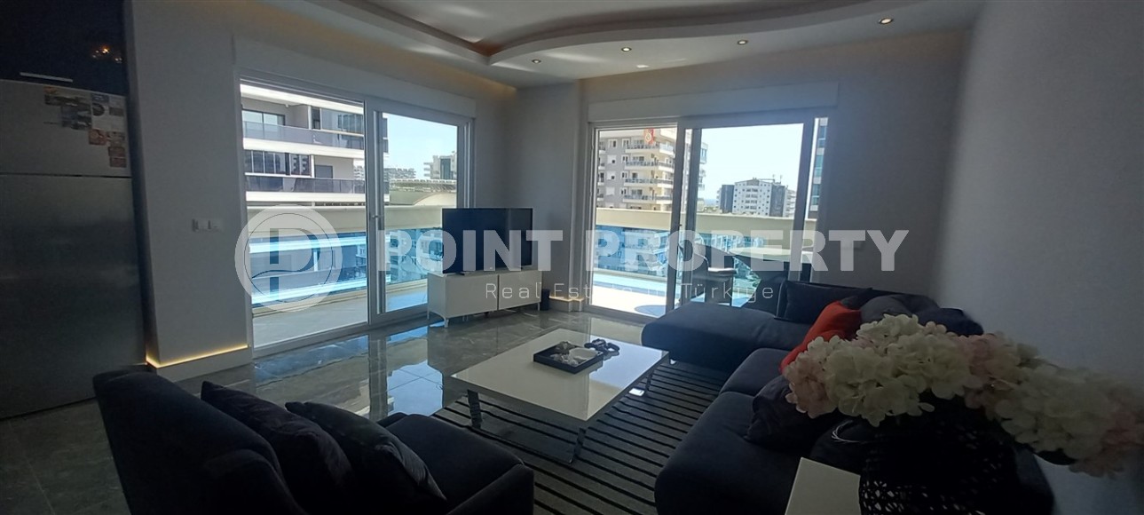 Апартаменты с двумя спальными комнатами в центре современного, развитого района Аланьи - Махмутлар-id-5866-фото-4