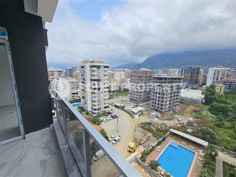 Новая панорамная квартира с видом на море и Торосские горы, в современном районе Аланьи - Махмутлар-id-5869-фото-6