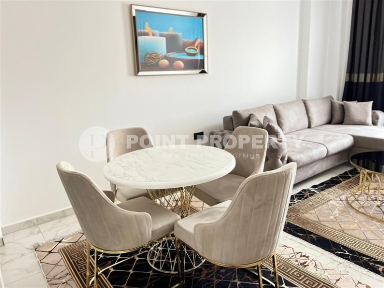 New furnished 1+1 apartment, with a total area of 52 m2, in a picturesque, quiet area of Alanya - Upper Oba-id-5870-photo-4