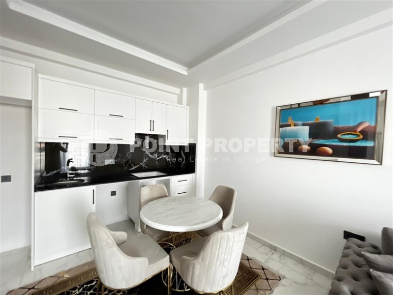 New furnished 1+1 apartment, with a total area of 52 m2, in a picturesque, quiet area of Alanya - Upper Oba-id-5870-photo-5