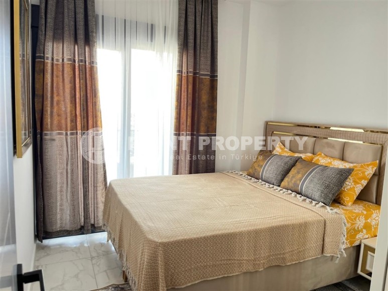 New furnished 1+1 apartment, with a total area of 52 m2, in a picturesque, quiet area of Alanya - Upper Oba-id-5870-photo-6