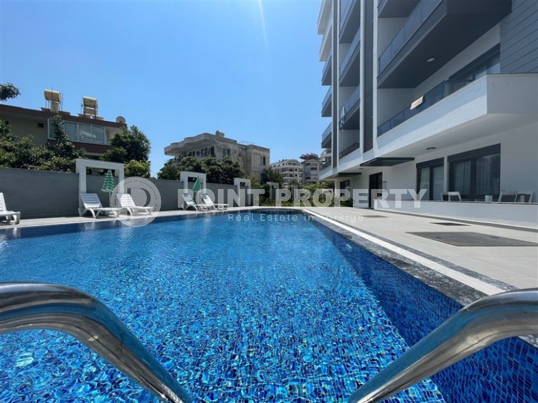 New furnished 1+1 apartment, with a total area of 52 m2, in a picturesque, quiet area of Alanya - Upper Oba-id-5870-photo-12