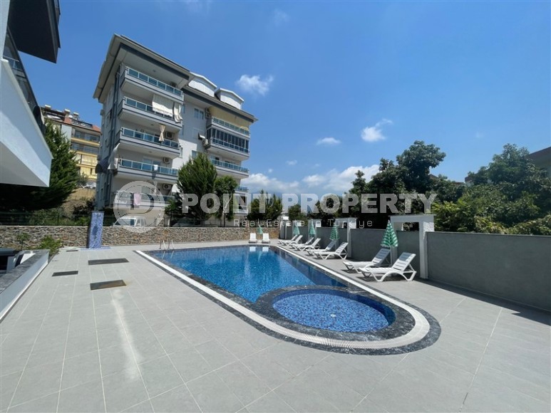 New furnished 1+1 apartment, with a total area of 52 m2, in a picturesque, quiet area of Alanya - Upper Oba-id-5870-photo-14