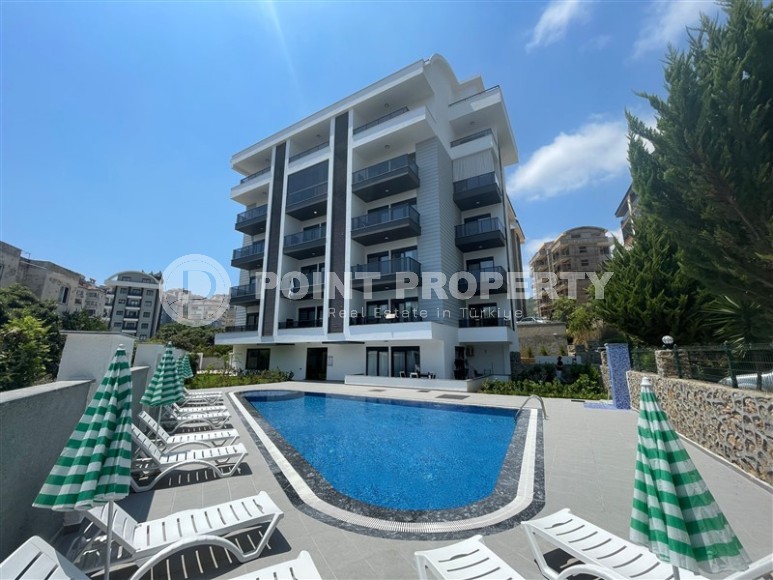 New furnished 1+1 apartment, with a total area of 52 m2, in a picturesque, quiet area of Alanya - Upper Oba-id-5870-photo-15