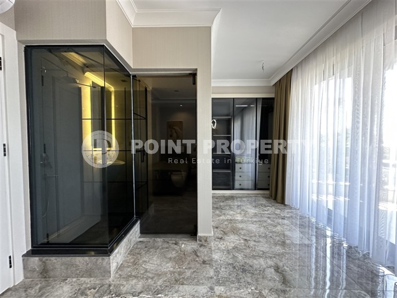 Stylish new villa 200 meters from the beach, in a quiet area of Alanya - Payallar-id-5875-photo-14