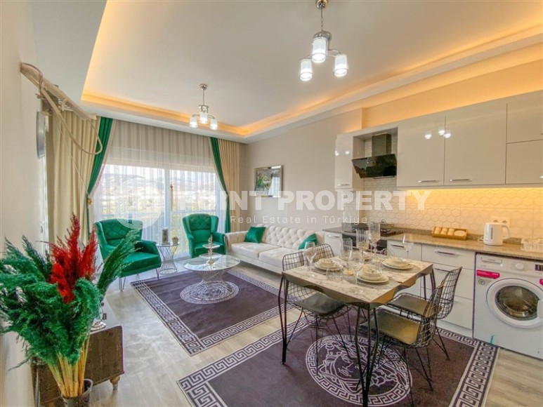 Комфортабельная новая квартира 1+1, общей площадью 50 м2, в 800 метрах от моря-id-5878-фото-7