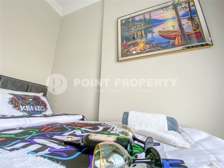 Комфортабельная новая квартира 1+1, общей площадью 50 м2, в 800 метрах от моря-id-5878-фото-8