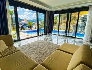 Отдельно стоящая двухэтажная вилла с бассейном и садом, в престижном районе Аланьи - Каргыджак-id-5889-фото-2