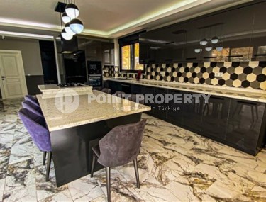 Отдельно стоящая двухэтажная вилла с бассейном и садом, в престижном районе Аланьи - Каргыджак-id-5889-фото-5