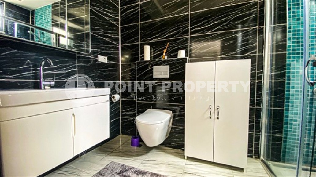 Отдельно стоящая двухэтажная вилла с бассейном и садом, в престижном районе Аланьи - Каргыджак-id-5889-фото-15