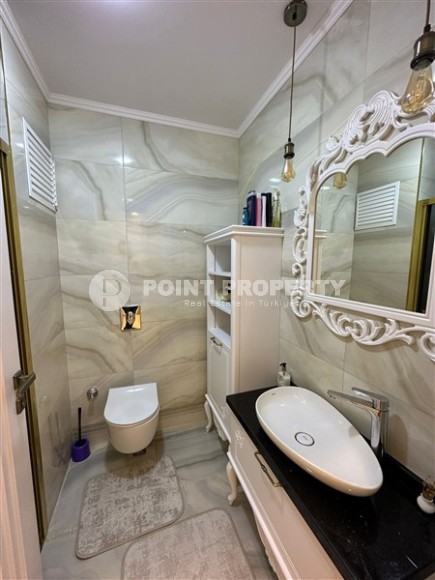 Apartment with designer renovation on the first line from the sea, in the Mahmutlar area-id-5893-photo-11