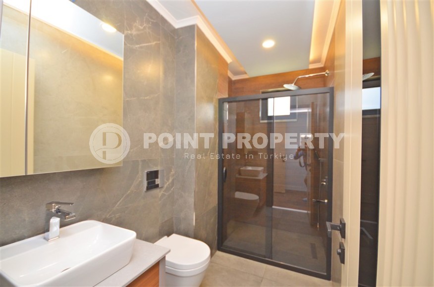 Современная триплексная вилла 4+1 в районе Каргыджак, 2022 года постройки-id-3152-фото-12