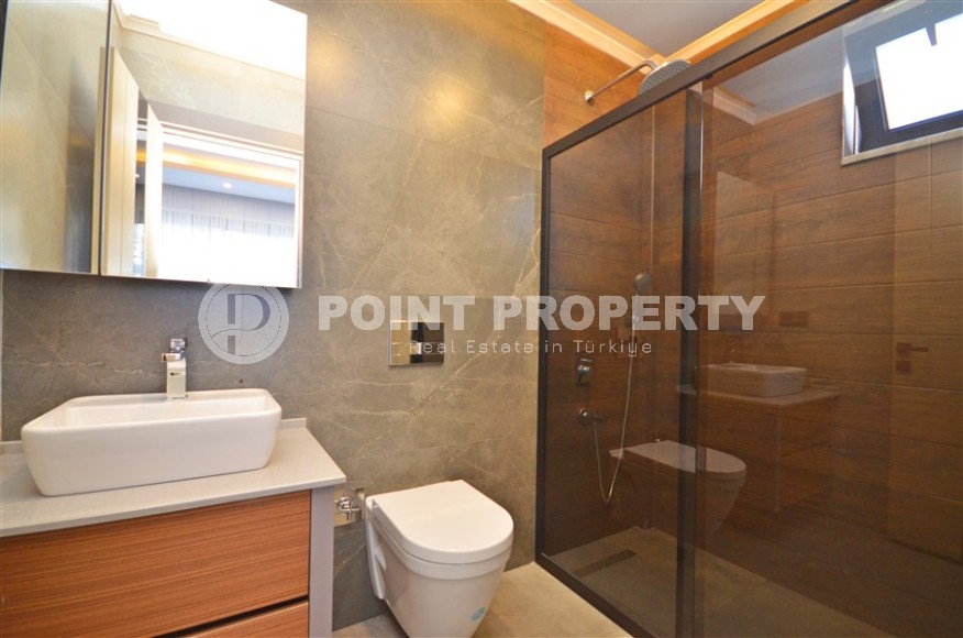 Современная триплексная вилла 4+1 в районе Каргыджак, 2022 года постройки-id-3152-фото-16