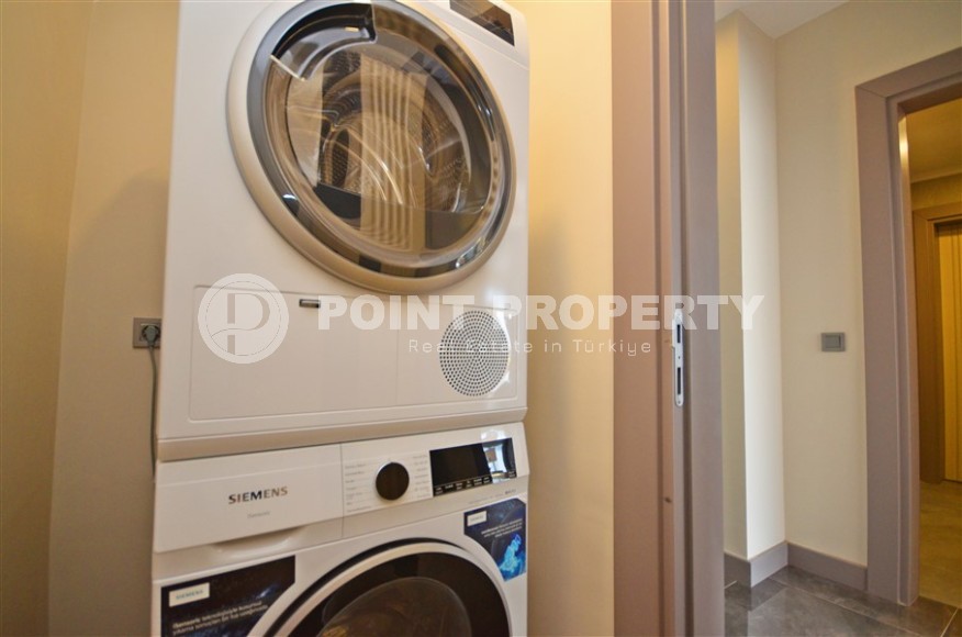 Современная триплексная вилла 4+1 в районе Каргыджак, 2022 года постройки-id-3152-фото-17