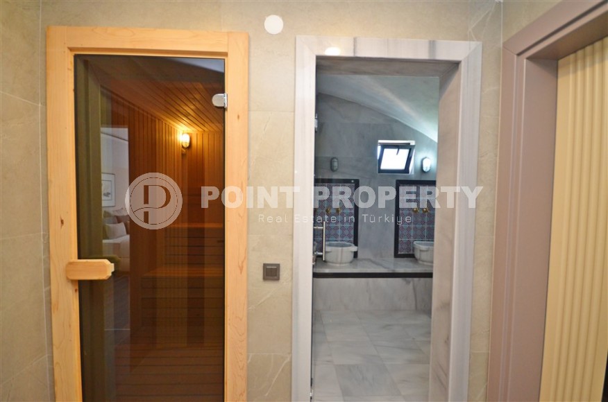 Современная триплексная вилла 4+1 в районе Каргыджак, 2022 года постройки-id-3152-фото-18