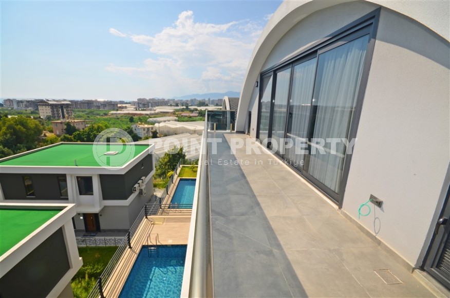 Современная триплексная вилла 4+1 в районе Каргыджак, 2022 года постройки-id-3152-фото-22