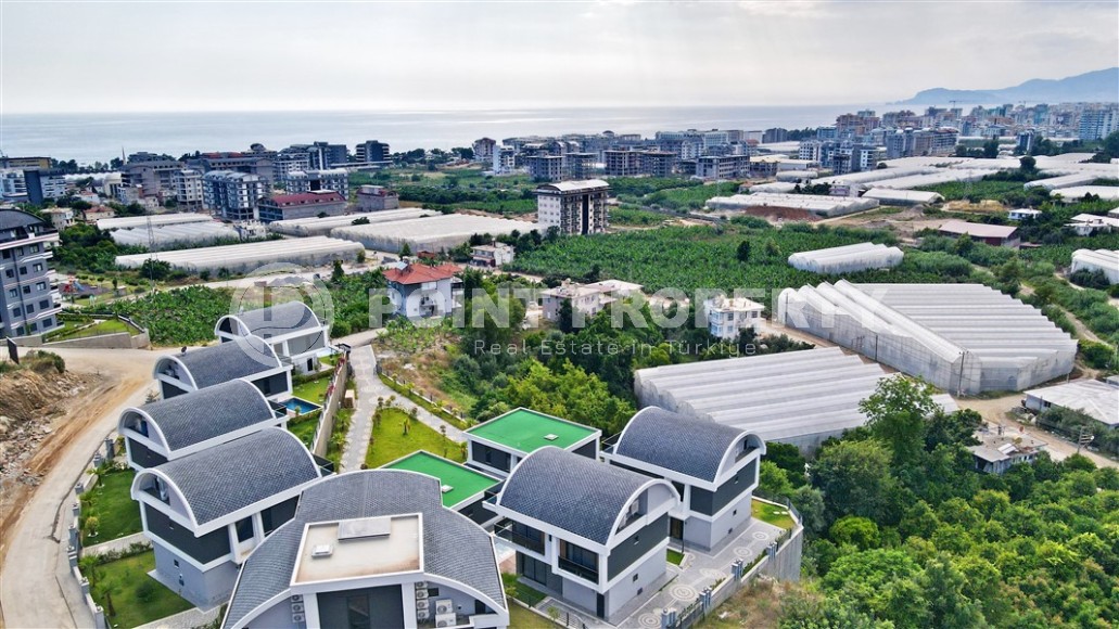 Современная триплексная вилла 4+1 в районе Каргыджак, 2022 года постройки-id-3152-фото-23