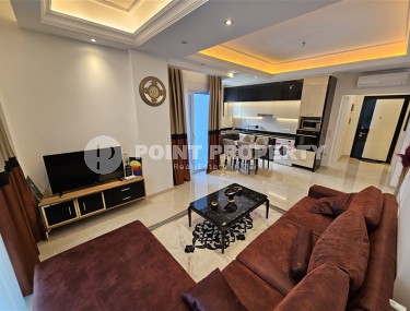 Spacious, comfortable apartment with a large glazed balcony, 500 meters from the sea, in the center of Mahmutlar-id-5902-photo-1