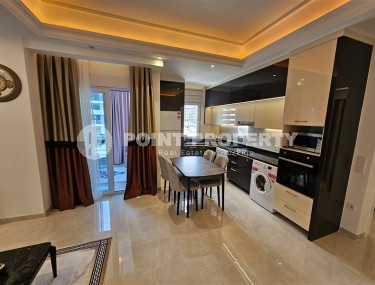 Spacious, comfortable apartment with a large glazed balcony, 500 meters from the sea, in the center of Mahmutlar-id-5902-photo-3