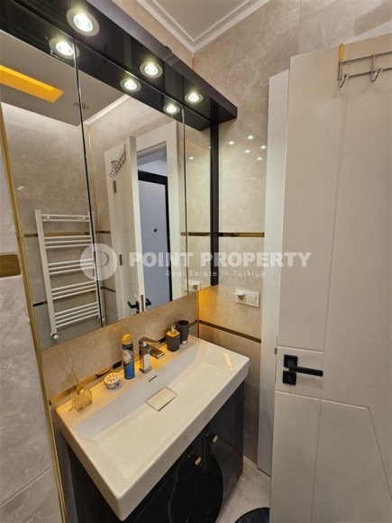 Spacious, comfortable apartment with a large glazed balcony, 500 meters from the sea, in the center of Mahmutlar-id-5902-photo-6