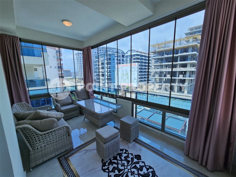 Spacious, comfortable apartment with a large glazed balcony, 500 meters from the sea, in the center of Mahmutlar-id-5902-photo-7