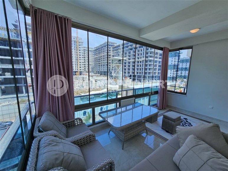 Spacious, comfortable apartment with a large glazed balcony, 500 meters from the sea, in the center of Mahmutlar-id-5902-photo-8