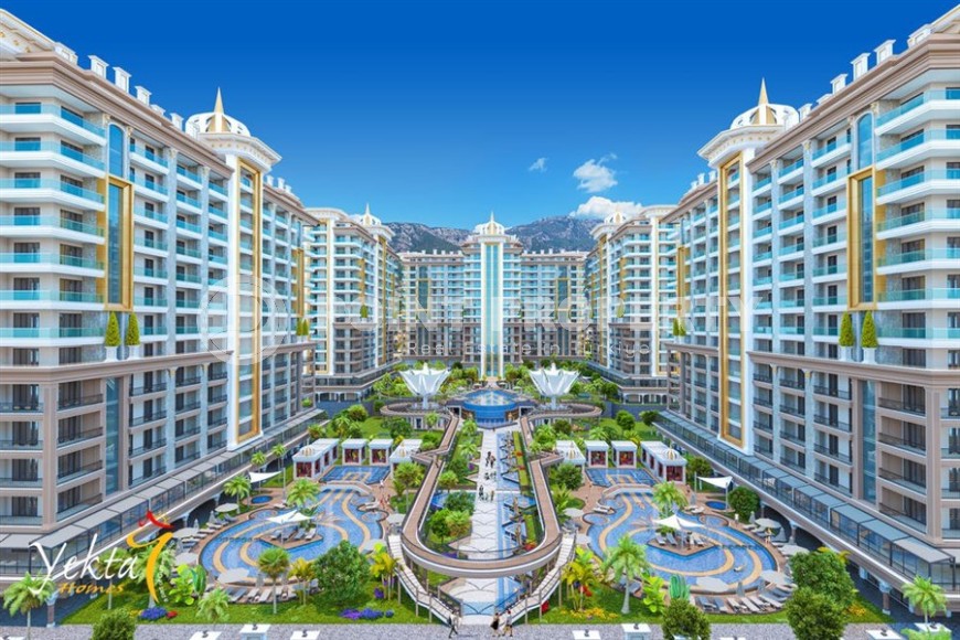 Spacious, comfortable apartment with a large glazed balcony, 500 meters from the sea, in the center of Mahmutlar-id-5902-photo-17